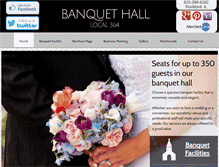 Tablet Screenshot of banquethalllocal364.com